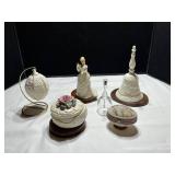Fine Porcelain Bells and Figurines