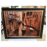 Large Gino Salvial Oil on Board