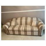 Floral Pattern Upholstered Couch