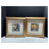 Framed Seaside Art Prints, 12x12