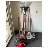 Yard Tools and Supplies Lot