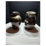 12in Glazed Decorative Vases