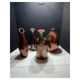 4 Decorative Vases