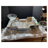 Large Selection of Clear Glass Items