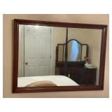 Chestnut Wall Mirror, 41×37