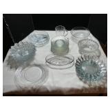 Clear Glass Tableware