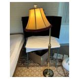 Brass Floor Lamp With Shade