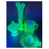 Uranium Glass Items