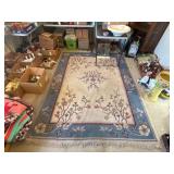 Chinese Garden Wool Area Rug