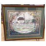 Framed Psalm 23 Artwork
