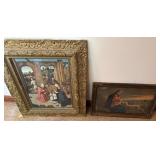 Two Framed Religious Prints