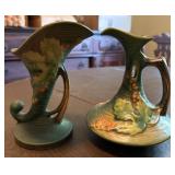Roseville Pottery Pair, Approx. 6"