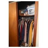 Closet Lot With Clothing and Misc.
