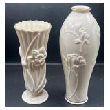 Lenox Porcelain Vase Pair
