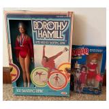 Dorothy Hamill and Annie Dolls