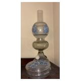 Decorative Glass Lamp and Lidded Dish