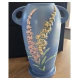 Roseville Pottery Foxglove Double-Handled Vase