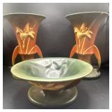 Roseville Potteryï¿½Zephyr Lily Lot