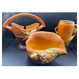 Roseville Pottery Trio