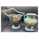 Roseville Pottery Vases Set