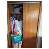 Closet Lot With Assorted Items