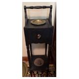 Black Wooden Stand With Drawer