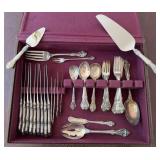 Gorham Sterling 54pc Flatware Set - 1,721g