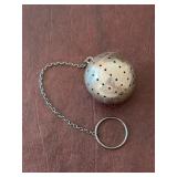 Sterling Silver Tea Infuser Ball - 16g