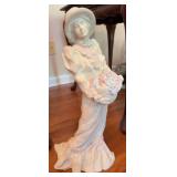Rick Heath Lady Figurine w/ Bonnet