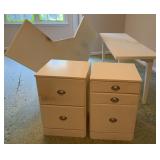 Large Desk w/Cabinets