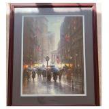 Framed G. Harvey Signed & Numbered Print