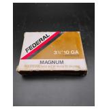 (4) Federal 3.5' 10 Gauge Shells
