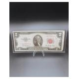 1953 Red Seal $2 Bill Star Note