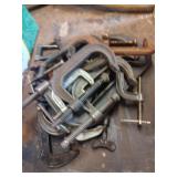 Assorted C-Clamps