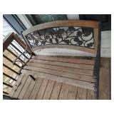 Metal Outdoor Bench #2