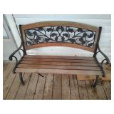 Metal Outdoor Bench #1