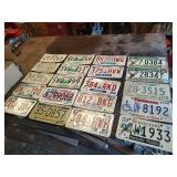 20 Tennessee License Plates