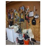 Contents of Half of Garage Wall - Read Details