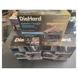3 Die Hard Battery Charger/Maintainers