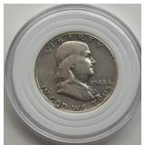 1948 Franklin Silver Half Dollar