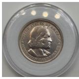 1893 Columbian Exposition Silver Half Dollar