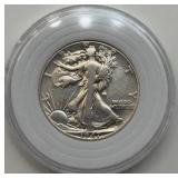 1947-D Walking Liberty Silver Half Dollar