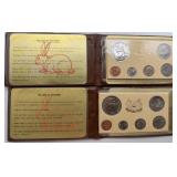 1975 Singapore Uncirculated Coin Set Pair