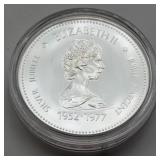 1977 Canada Silver Jubilee Dollar Coin
