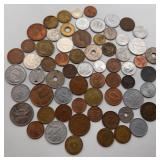 World Coin Collection Mixed Denominations