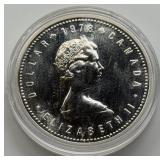 1978 Canada Silver Dollar Edmonton Coin