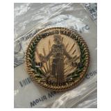 World War II Victory Coin w/ Laurel Design