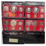 4pc US Proof Coin Sets