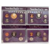 4pc United States Proof Sets