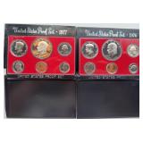 1976 & 1977 United States Proof Sets